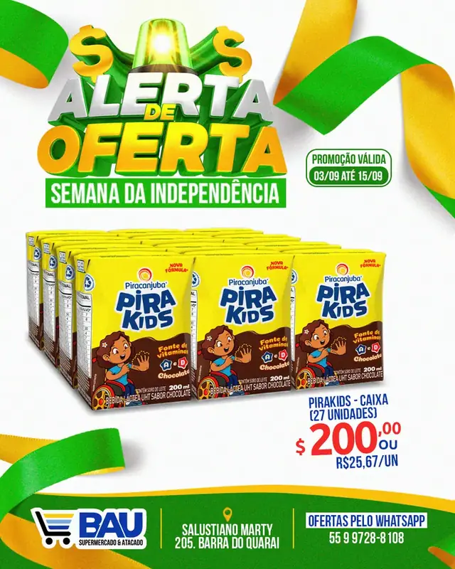 b.a.u · Semana da Independência