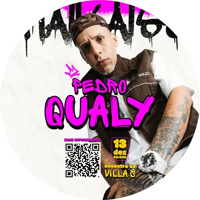 Pedro Qualy · telão