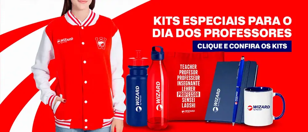 Loja Wizard · banner Dia dos Professores